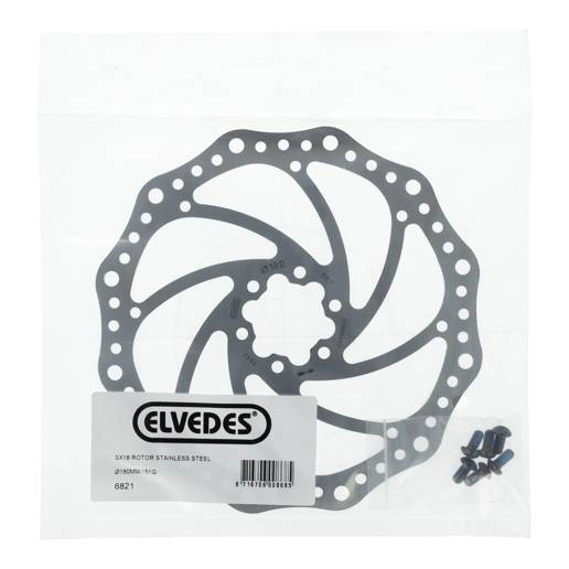 74.6821 ELVEDES Bremsscheibe SX18 Edelstahl ø 180 mm