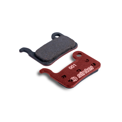 73.001041 SINTER Disc brake pads Standard 001 Red set