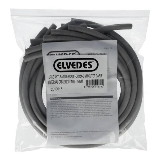 74.2018015 ELVEDES Anti-Klapper-Schlauch 750mm (10x) ø 11,0 / 6,0mm 750mm