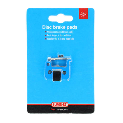 74.6859 ELVEDES Disc brake pads Organic Blue set