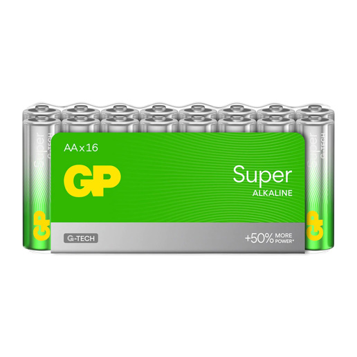 430915 GP Super Alkaline AA Batterien 16PK