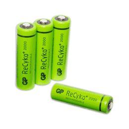 430917 GP Wiederaufladbare AA Batterien 2100mAh NiMH 4PK