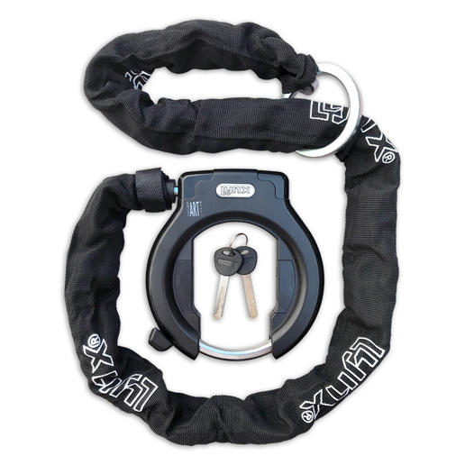 410760.CH120 LYNX Frame lock with plug-in chain Lazo ART 2 120 cm x 8.3 mm