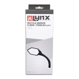 421151 LYNX Bicycle mirror E-bike / speed pedelec (left) <-> 101 x 56 mm
