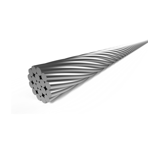 74.6411RVS-BOX ELVEDES Rem binnenkabel RVS 2000 mm ø 1,5 mm (100x) 1 × 19 ø 1,5 x 2000 / ø 5,5 × 10 mm