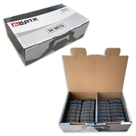 440825.BOX LYNX Magura Bremsbeläge 50 mm 50 Sets  50 mm