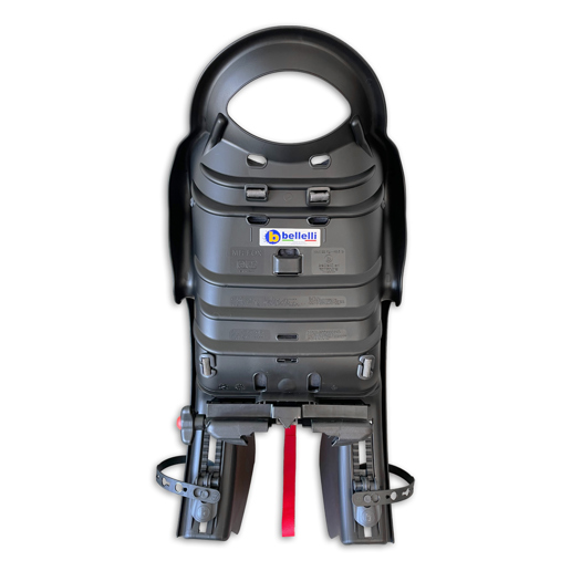 71.01FXM00000LX BELLELLI Rear bike seat Mr. Fox Luxe Clamp <- 120 - 175 mm ->