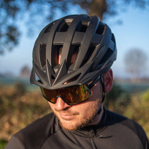 619101.BLA LYNX Fietshelm All-Road S/M 54-58 cm