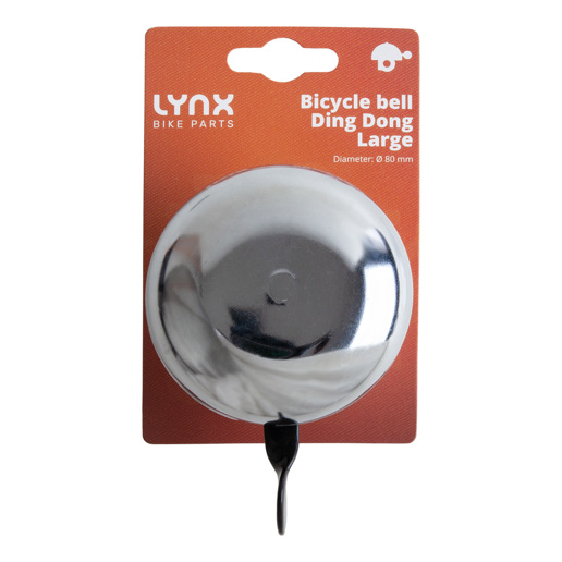 420128 LYNX Fahrradklingel Ding Dong groß Ø 80 mm
