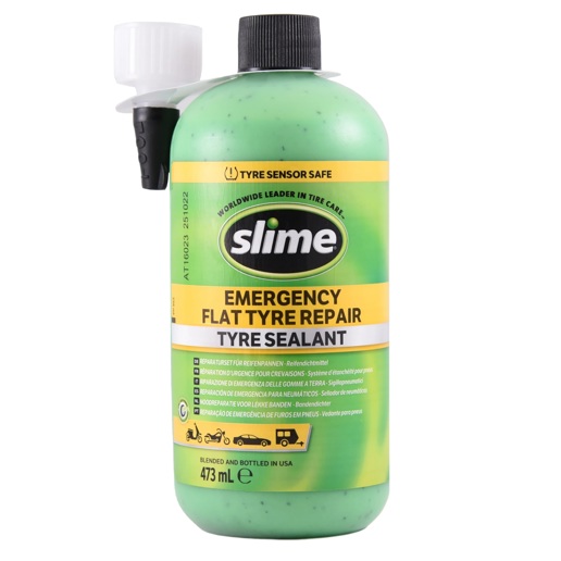40B.10125 SLIME Slime Notfall-Reifendichtmittel 473 ml / Nachfüllpackung Smart Repair set 7.5 x 7.5 x 17 cm