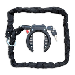 410730.CH100 LYNX Frame lock with chain 100 cm x 5.3 mm