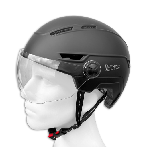 619152.BLA LYNX Helm Visor Pro L/XL 58-61 cm