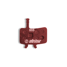 73.005041 SINTER Disc brake pads 005 Standard Red set