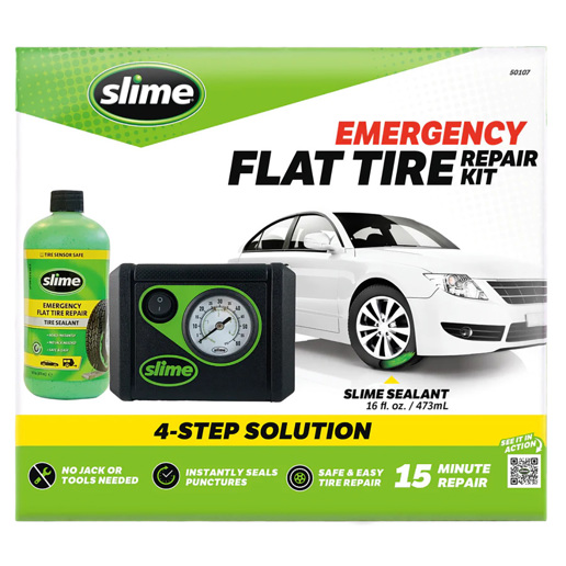 40P.03055 SLIME Slime Smart Repair Notreparaturset für Reifenpannen 19.5 x 7.5 x 17 cm