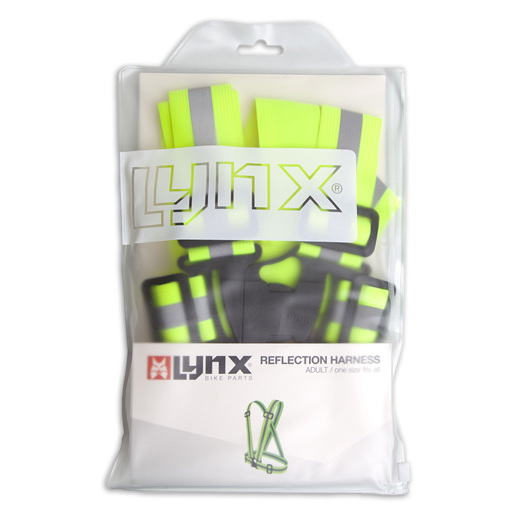 429003.YEL LYNX Reflection harness