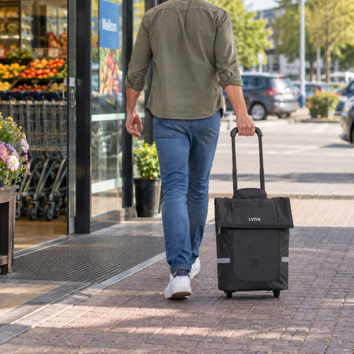 610360.BLA LYNX Trolley-Fahrradtasche 33 x 14 x 43/62 cm