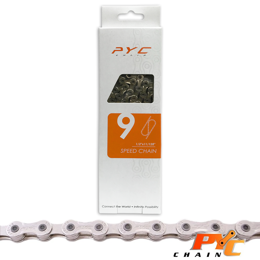 440309.05E P.Y.C. Bicycle chain 9 speed E-bike 1/2 x 11/128 Inch - 138L - 6.5 mm