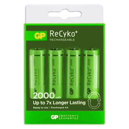 430917 GP Wiederaufladbare AA Batterien 2100mAh NiMH 4PK