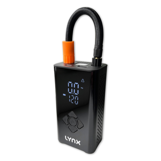 440282 LYNX Akku Luftpumpe / Elektrische fahrradpumpe E-Blow 3 7 x 4.9 x 13.4 cm