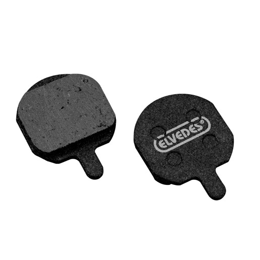 74.6862MC ELVEDES Scheibenbremsbeläge Metallic Carbon Schwarz Satz