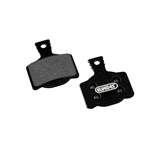 74.6897MC ELVEDES Scheibenbremsbeläge Metallic Carbon Schwarz Satz