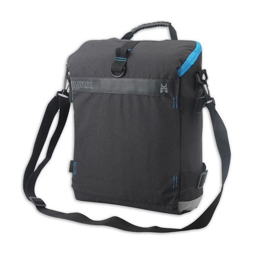 610166 LYNX Single Pannier Bag L Joshua 32 x 12.5 x 41 cm