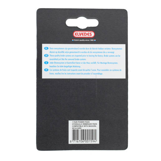 74.6814-CARD ELVEDES Magura Bremsbeläge 50 mm Satz  50 mm
