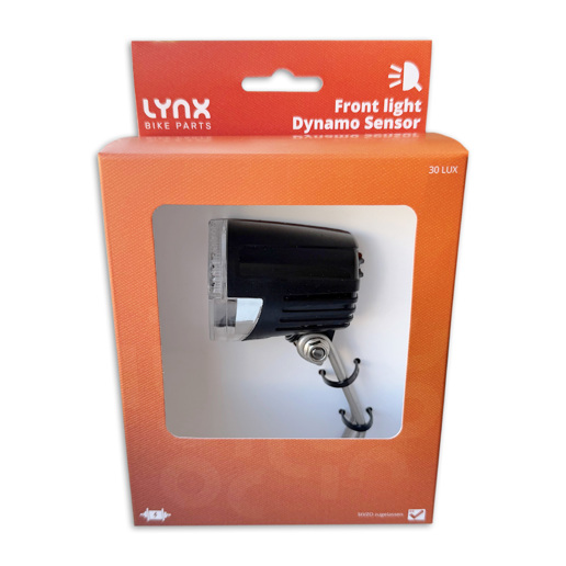 429391 LYNX Koplamp Dynamo Sensor 30 Lux